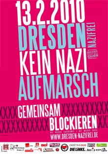 Plakat Dresden Nazifrei